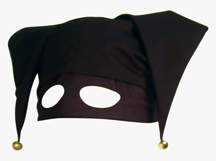 Dark Jester Hat & Mask Pair By White Pavilion Costumes - Mask, HD Png Download, Free Download
