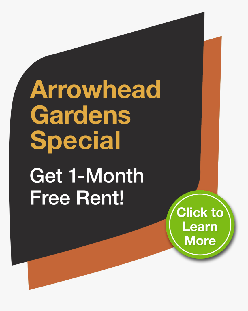 Arrowhead Gardens Senior Living Community Special Offer - Graphic Design, HD Png Download, Free Download