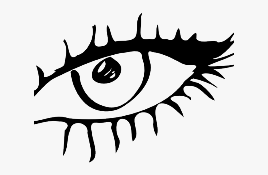 Scary Eyes Clipart - Drawn Eye Transparent Png, Png Download, Free Download
