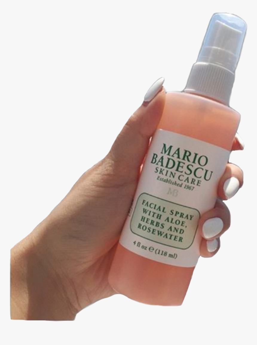 #mario #badescu #mariobadescu #spray #rose #water #rosewater - Hand, HD Png Download, Free Download