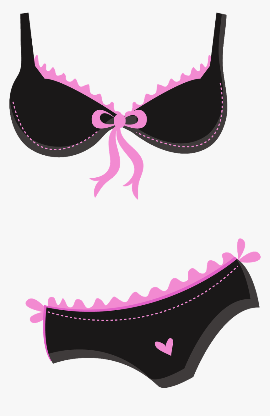 Clip Library Download Minus Say Hello Ch De Lingerie - Lingerie Clipart, HD Png Download, Free Download