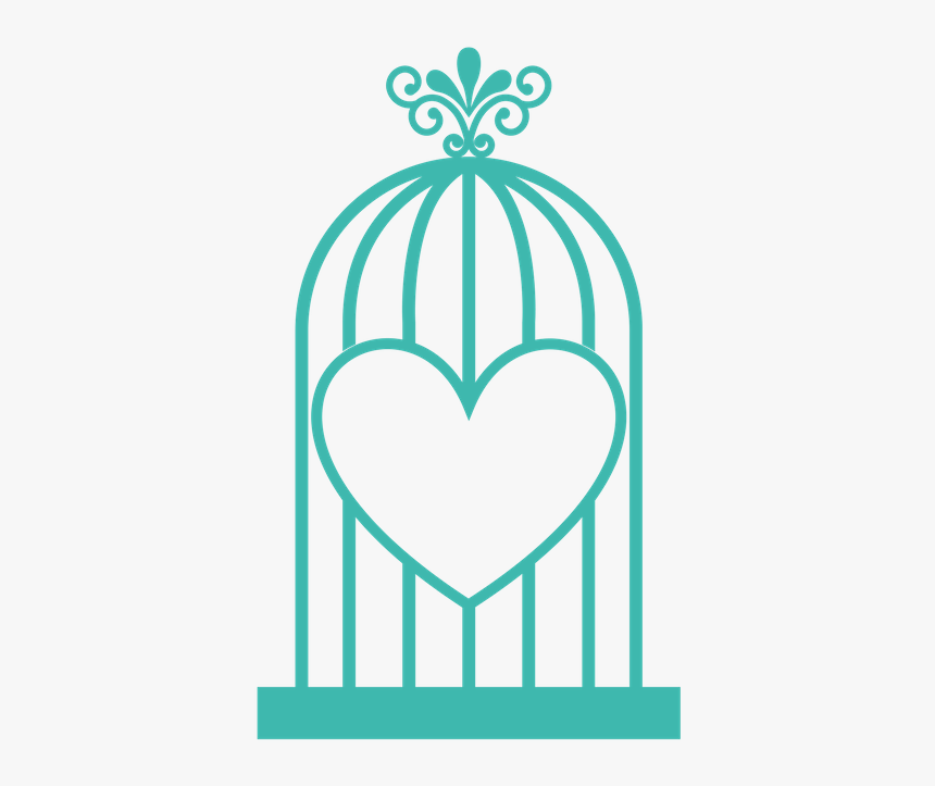 All About Birds Bffpet - Heart Cage Png, Transparent Png, Free Download