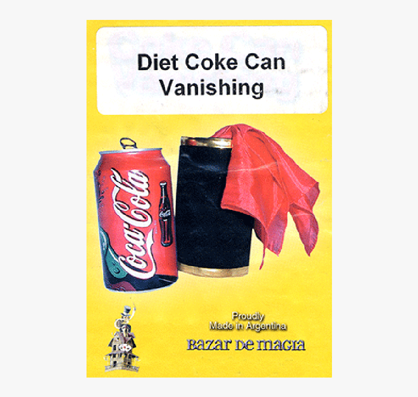 Vanishing Diet Coke Can By Bazar De Magia - Coca Cola, HD Png Download, Free Download