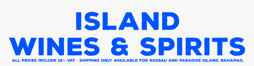 Islands Wine And Spirits - Electric Blue, HD Png Download, Free Download