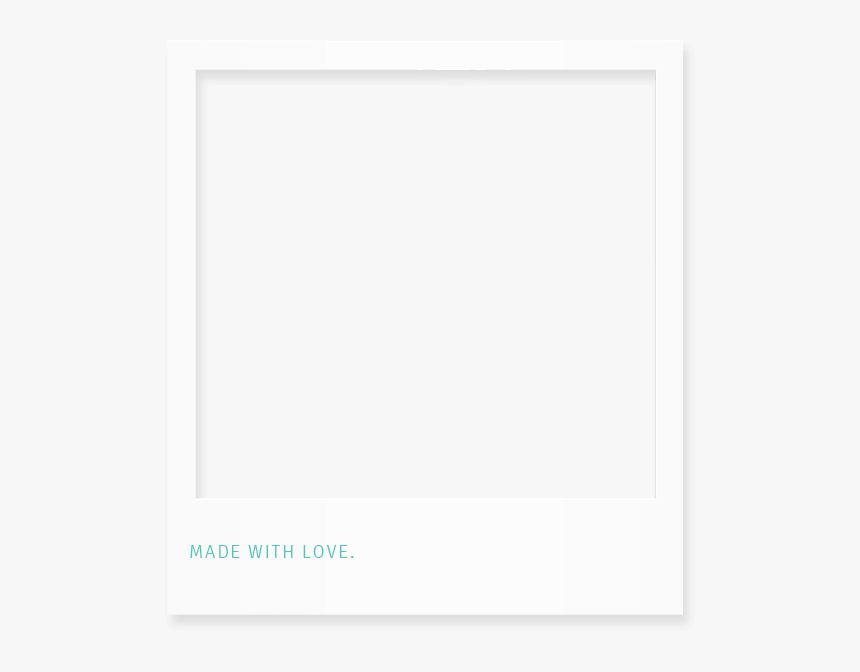 Polaroid Template Actual Size, HD Png Download, Free Download