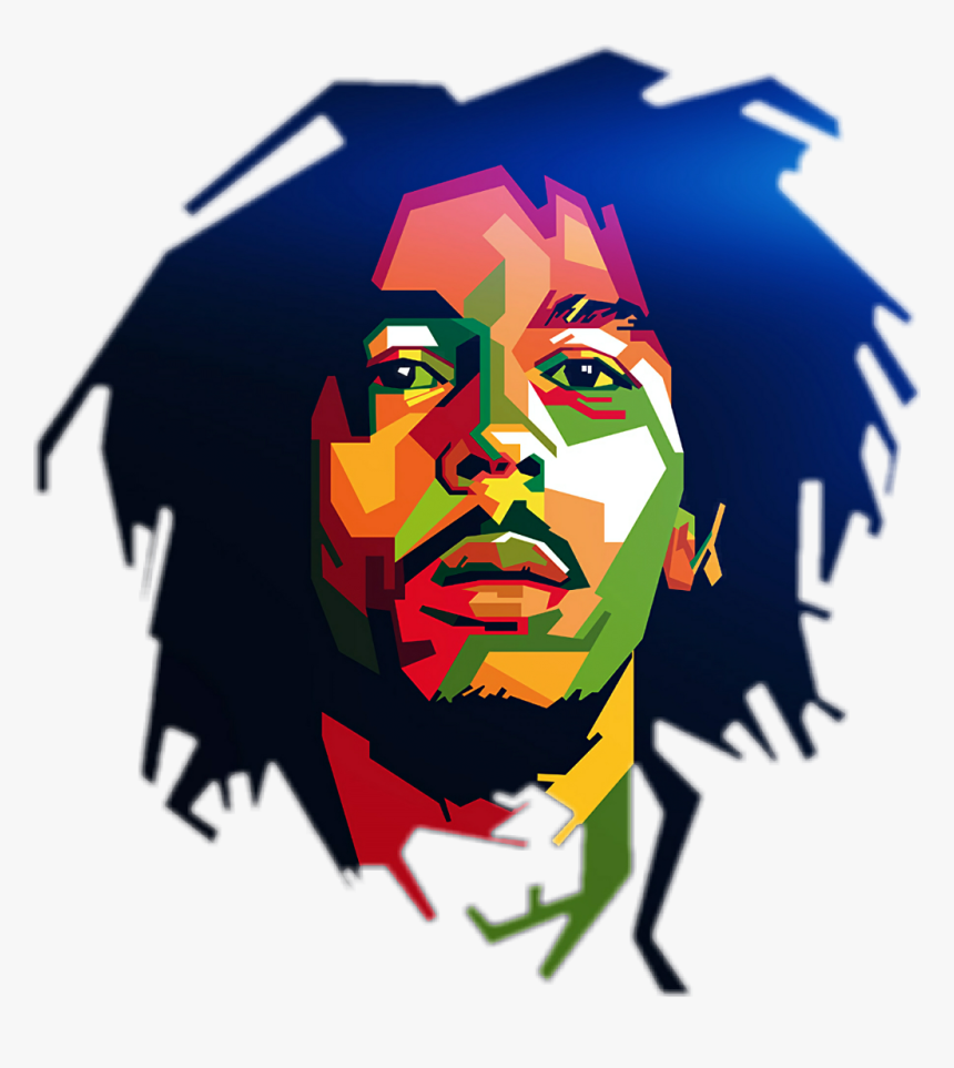 Bob Marley Vector Art - Iphone 7 Bob Marley, HD Png Download - kindpng.