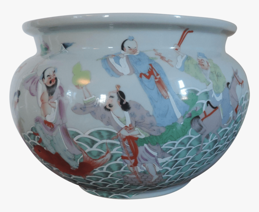 Porcelain Fish Bowl - Porcelain, HD Png Download, Free Download