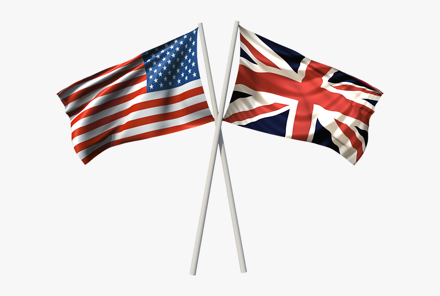 England And America Flag, HD Png Download, Free Download