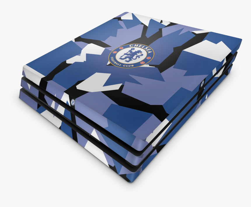 Ps4 Pro Chelsea Skin , Png Download - Wrapping Paper, Transparent Png, Free Download