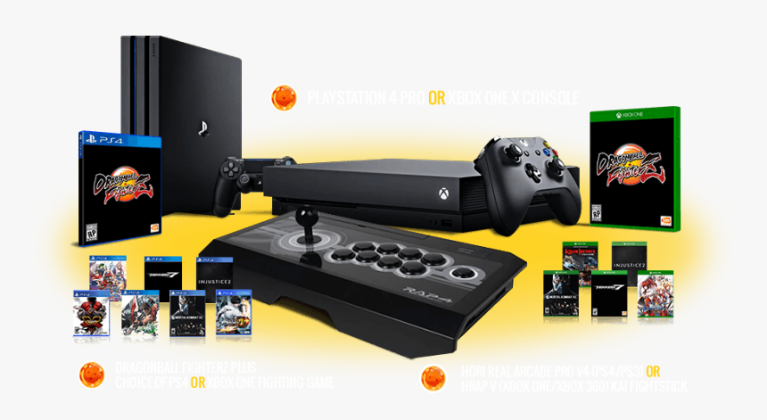Win Sony Ps4 Pro Or Xbox One X Gaming Console Giveaway - Video Game Console, HD Png Download, Free Download