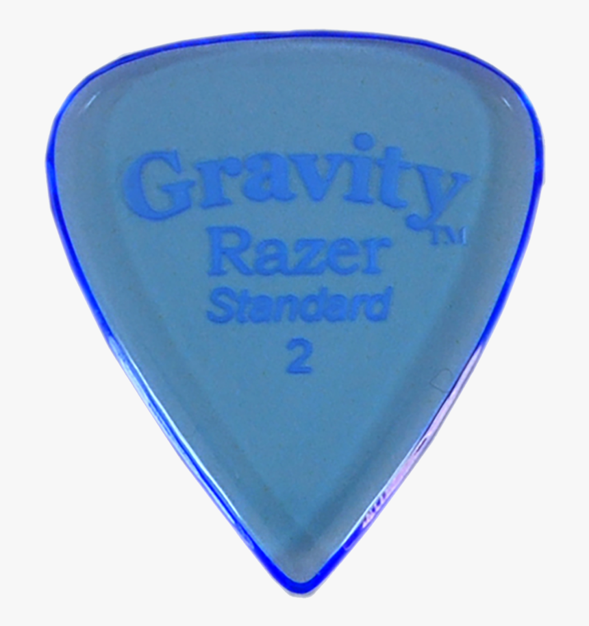 Gravity Picks Razer Standard Guitar Pick - Electric Blue, HD Png Download, Free Download