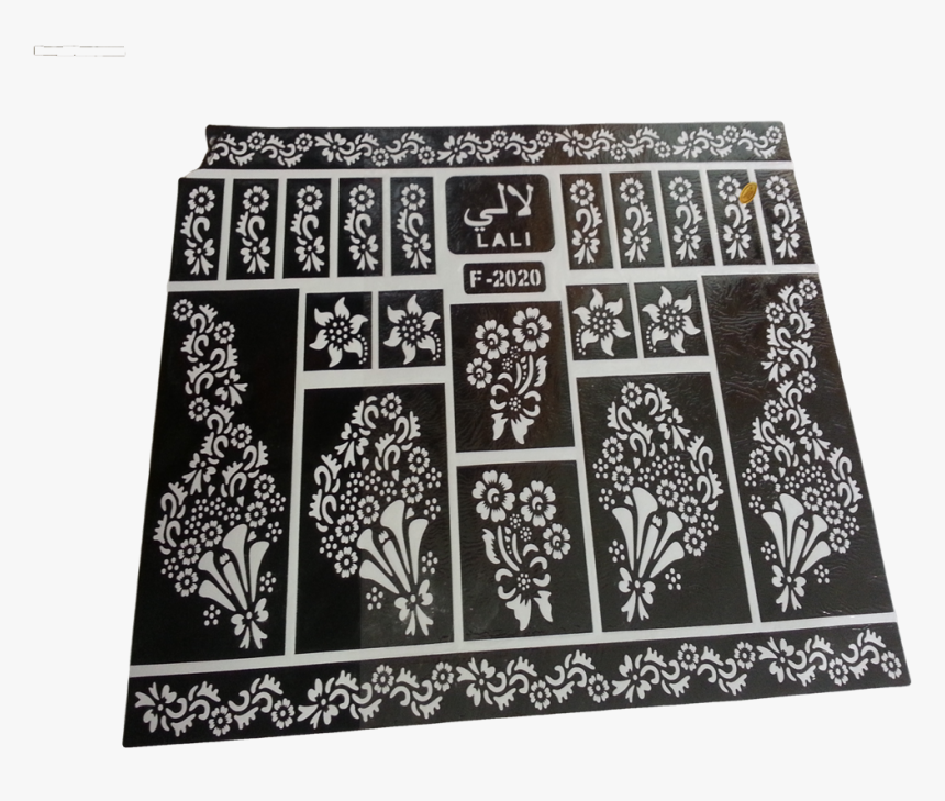 Henna Pattern Png , Png Download - Corak Sticker Inai Tangan, Transparent Png, Free Download