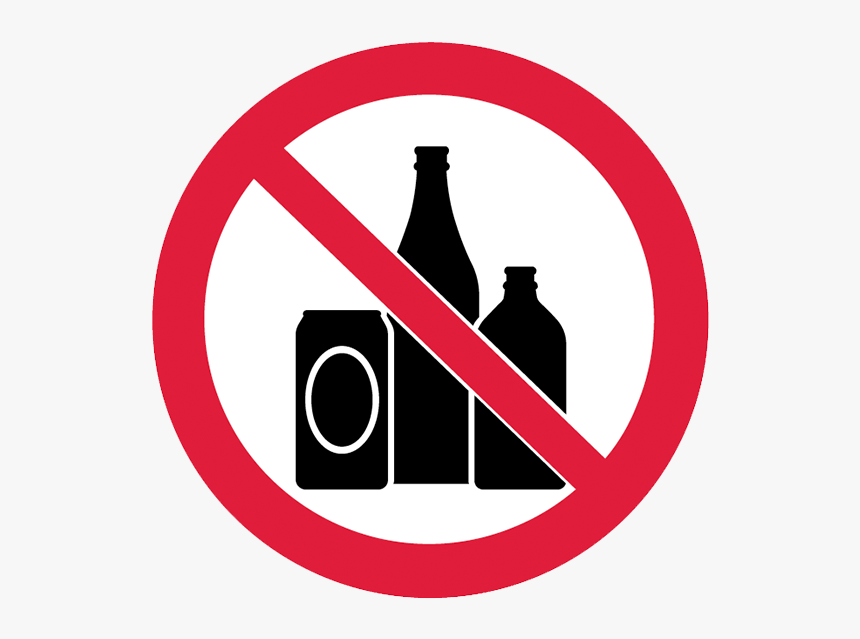 Brady Prohibition Pictograms- No Alcohol 800x - Avoid Alcohol And Drugs, HD Png Download, Free Download