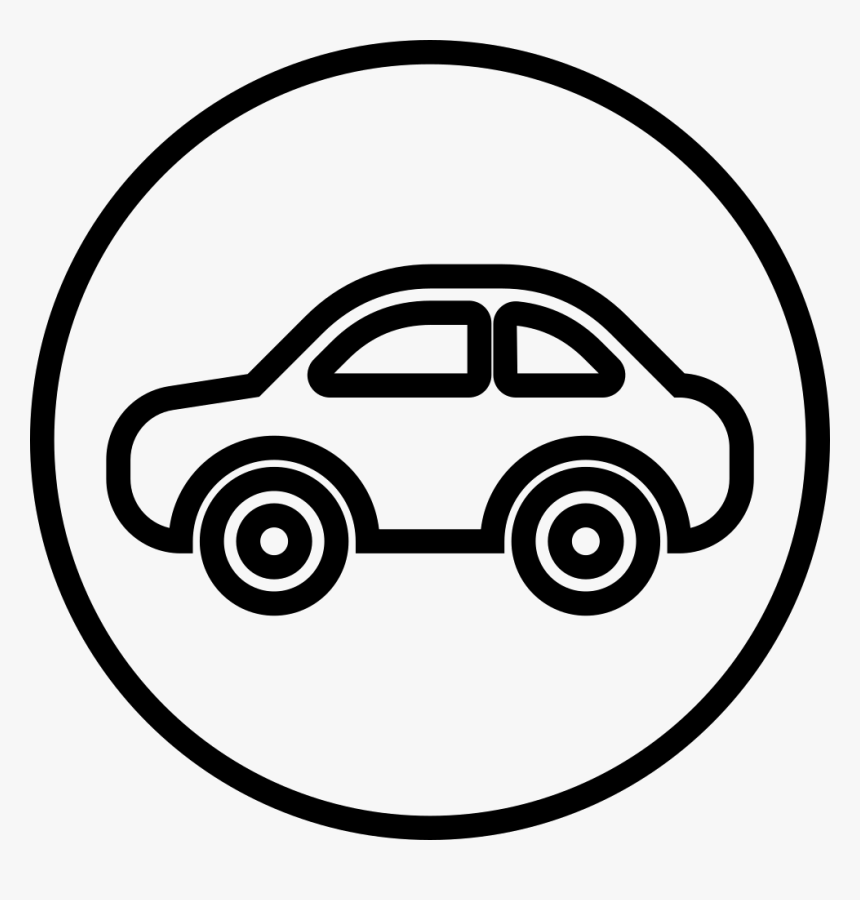 Font Car Comments - Car Line Icon Png, Transparent Png, Free Download