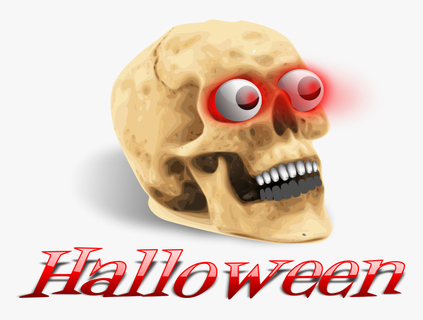 Illustration Of A Human Skull - Skull, HD Png Download, Free Download