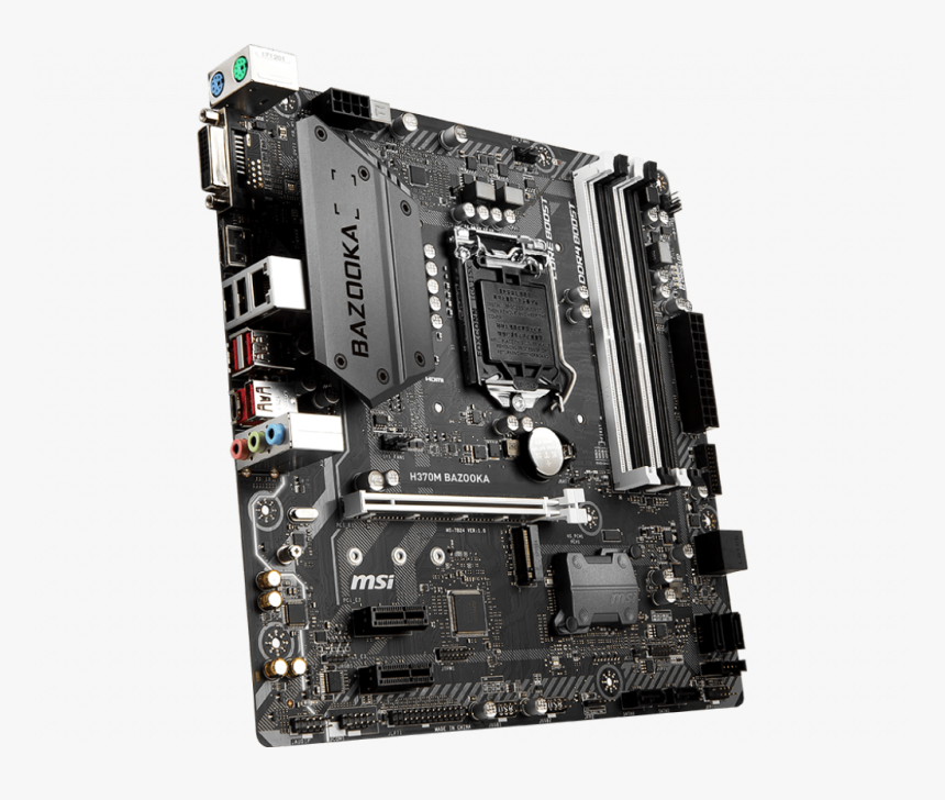 Board Msi B360m Bazooka, HD Png Download, Free Download