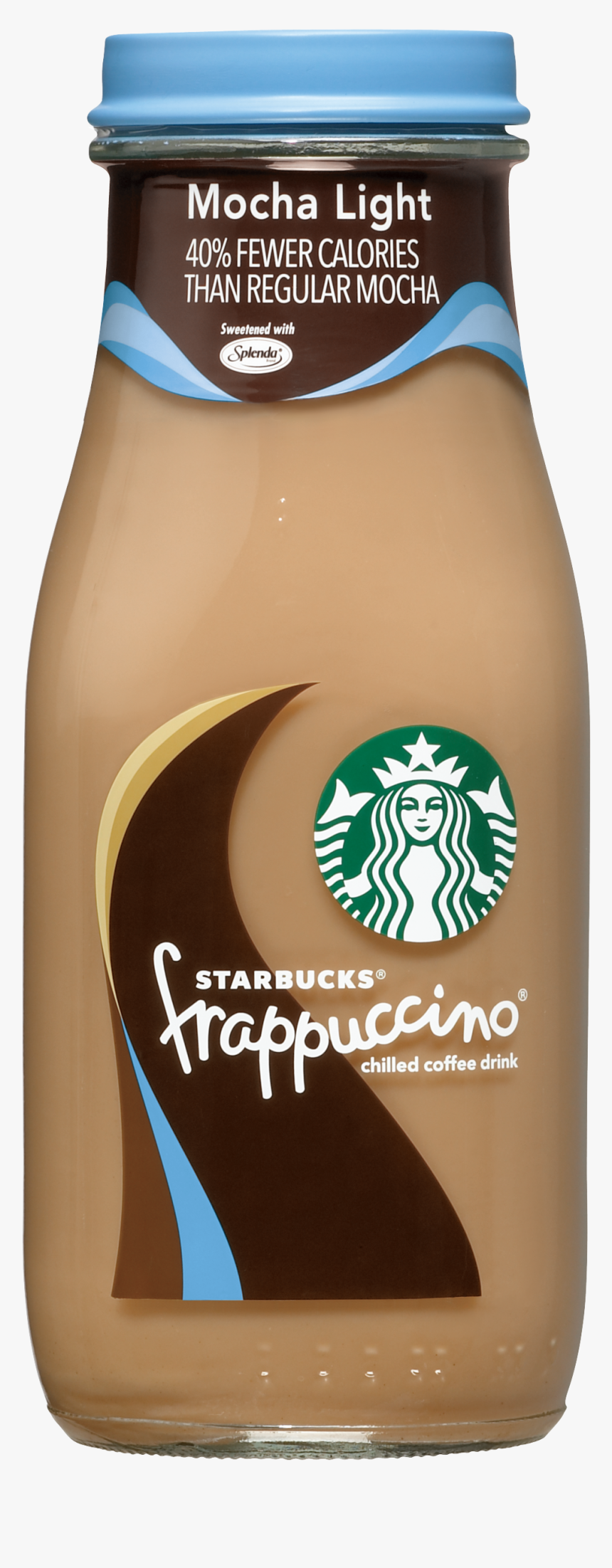 Starbucks Frappuccino Png - Starbucks Mocha Light Frappuccino, Transparent Png, Free Download