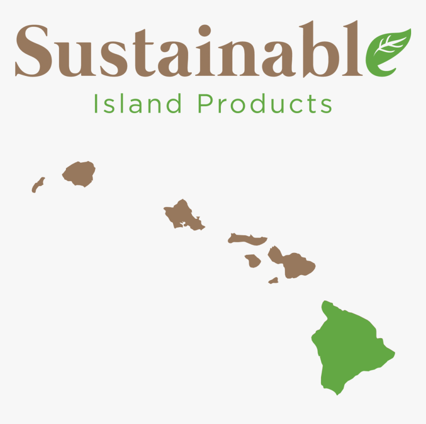 Sustainable Island Products Big Island - Graphic Design, HD Png Download, Free Download