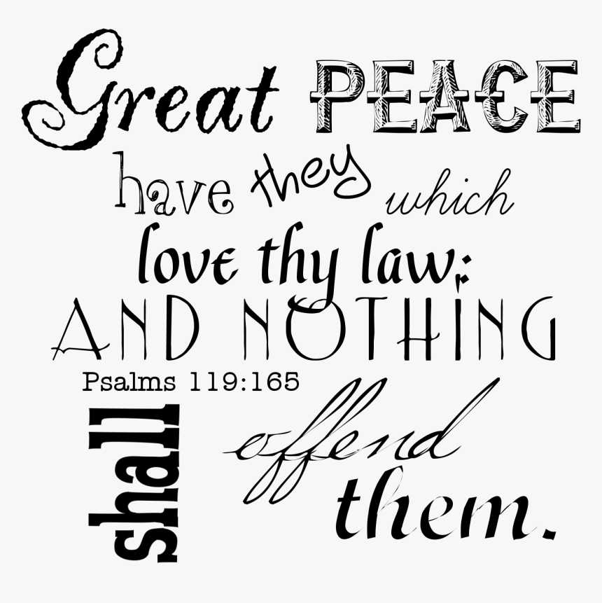 Bible Verse Art Png - Scripture Verse Transparent Background, Png Download, Free Download