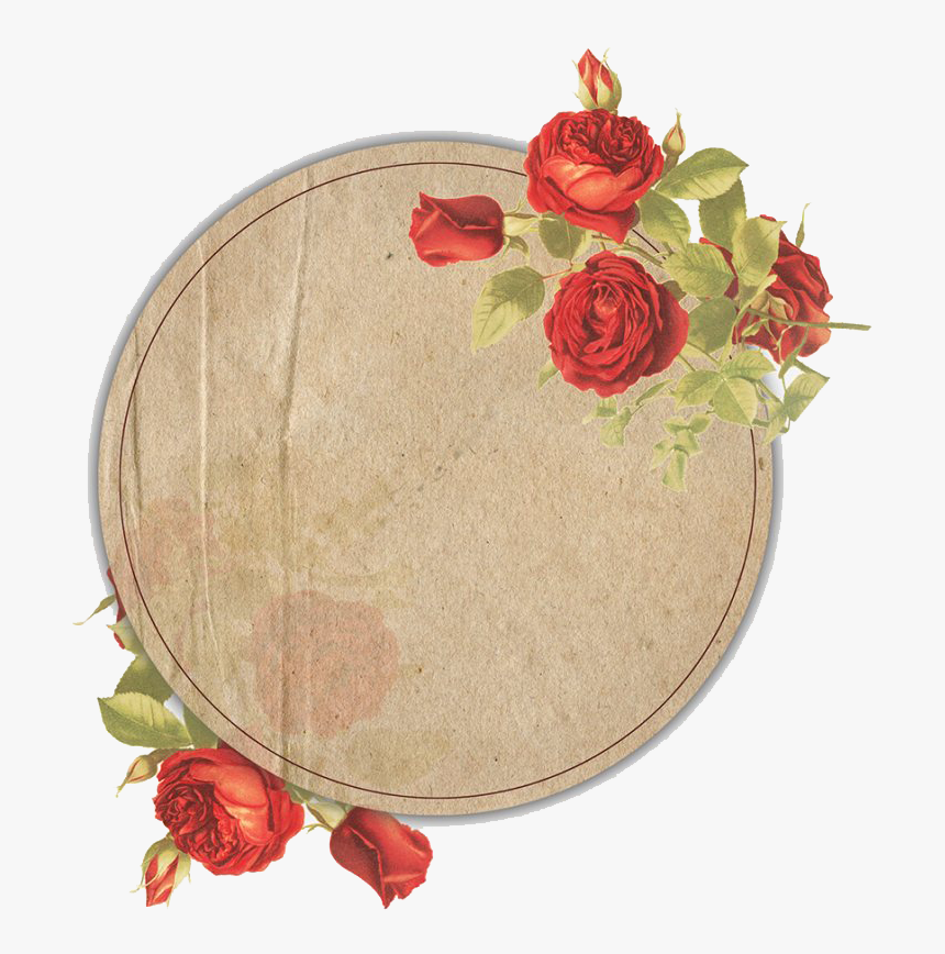 Vintage Floral Frame Png File - Vintage Floral Frame Png, Transparent Png, Free Download