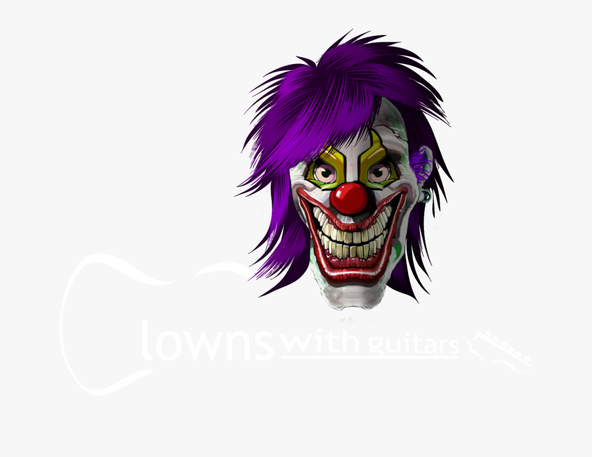 Clown Logo Original White Text - Illustration, HD Png Download, Free Download