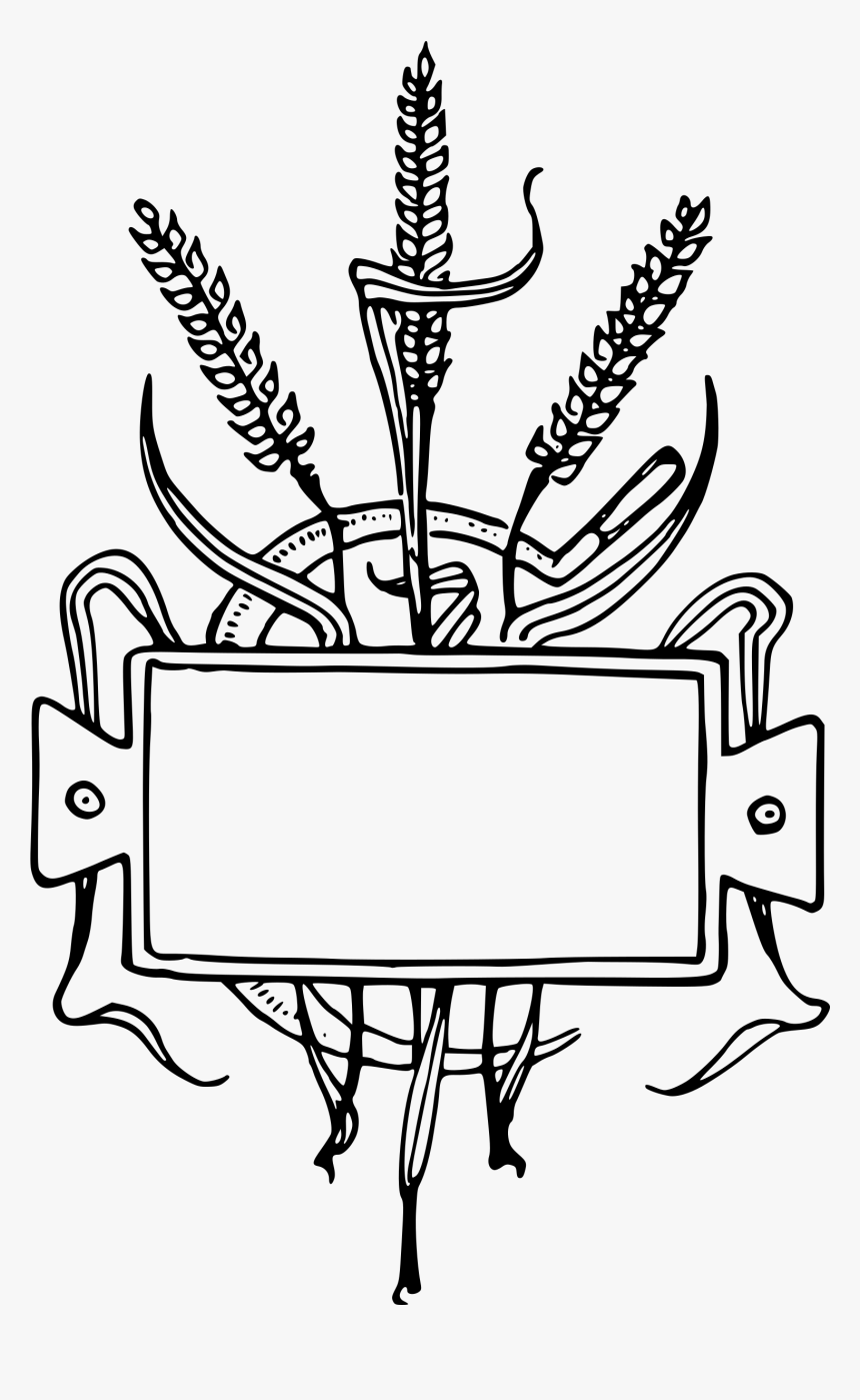 Wheat Frame Clip Arts - Clip Art, HD Png Download, Free Download