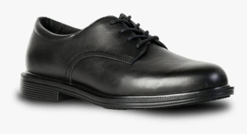 Venture At, Black Lace Up Safety Shoe - Leather, HD Png Download, Free Download