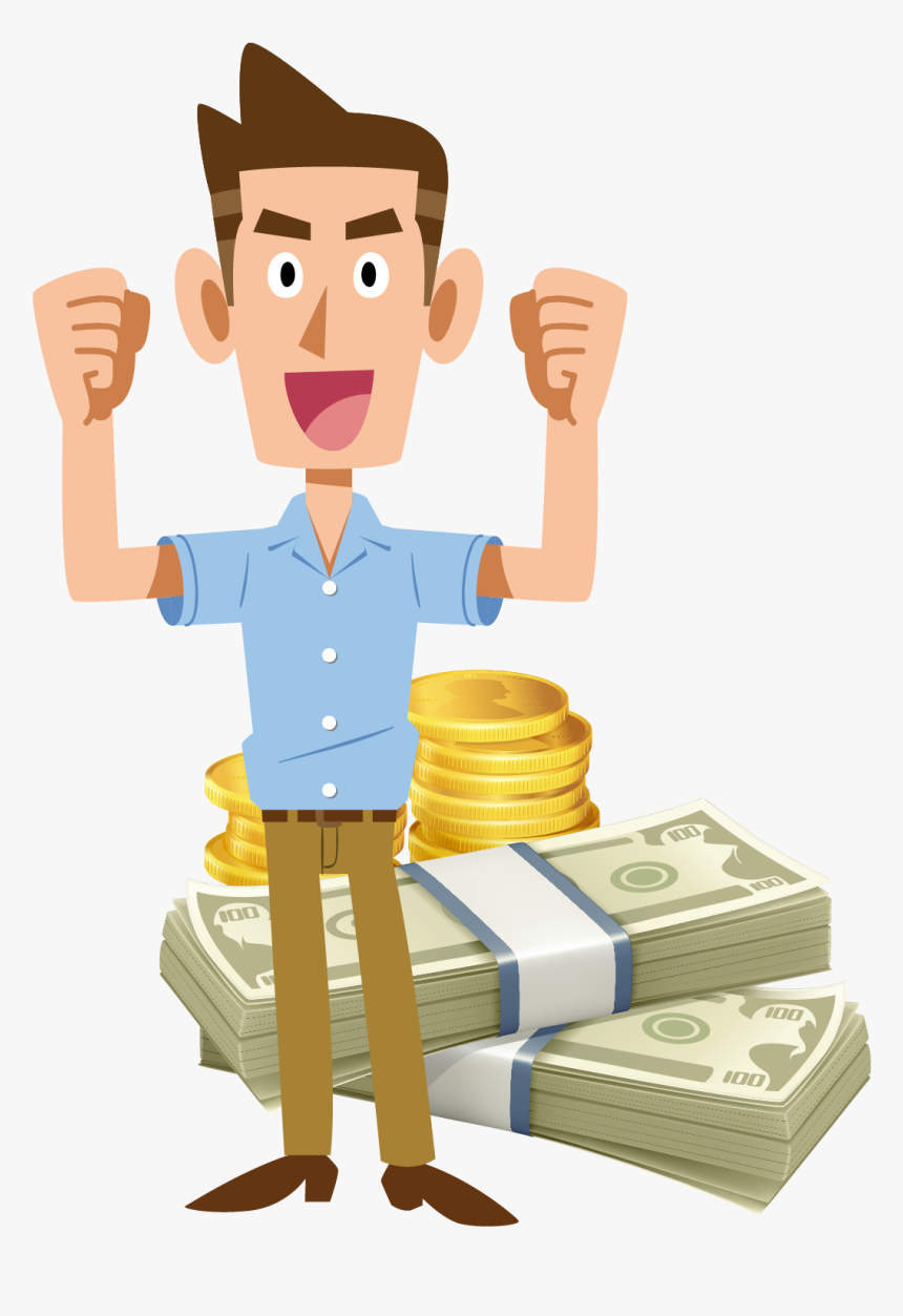 Transparent Money Cartoon Png - Paper Money And Coins, Png Download, Free Download