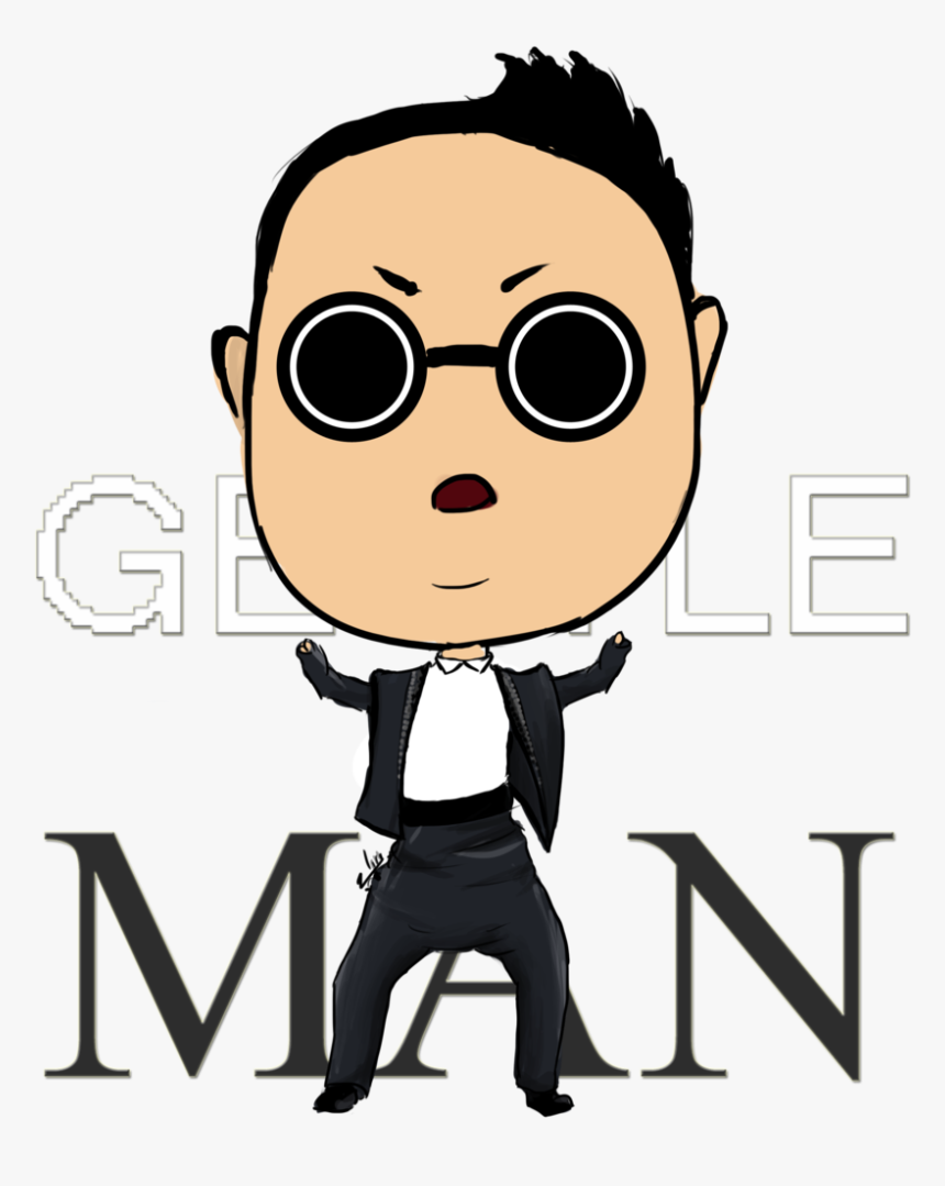 Gentleman Vector Vintage - Psy Gentleman Clipart, HD Png Download, Free Download