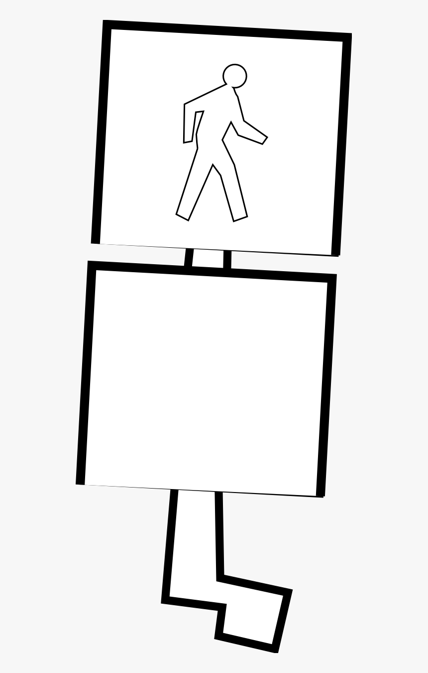 Crosswalk 3 Coloring Book Colouring Black White Line - Cartoon, HD Png Download, Free Download