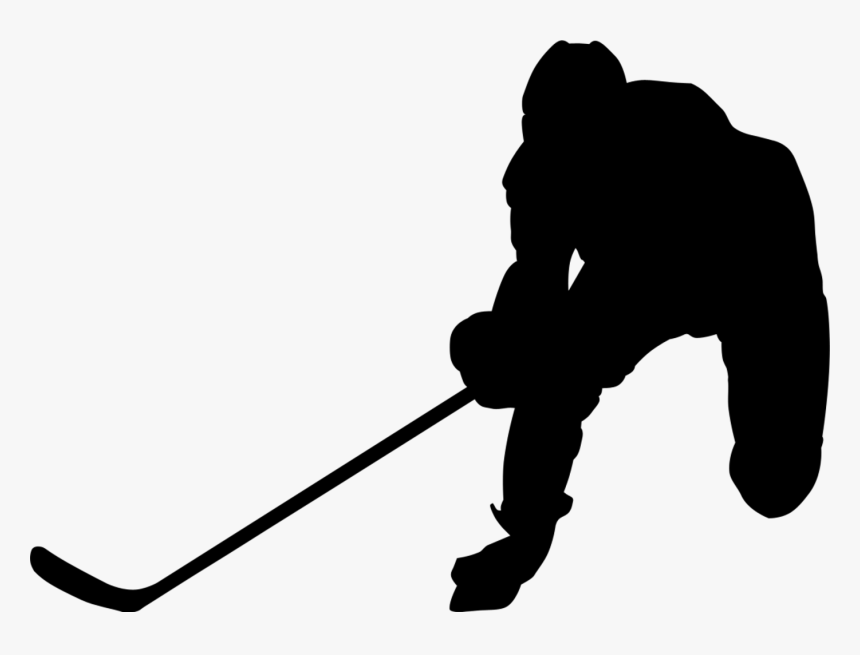 Hockey Clipart Black And White Png, Transparent Png, Free Download