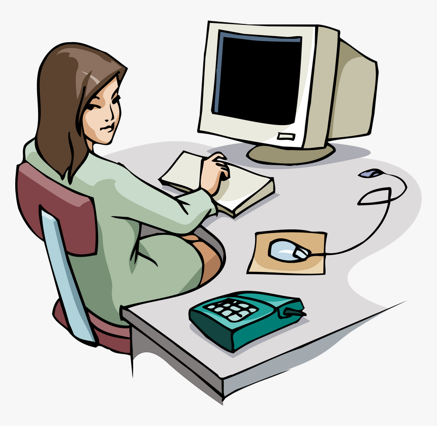 Professional Clipart Computer Operator, Professional - Computer Operator Clipart, HD Png Download, Free Download