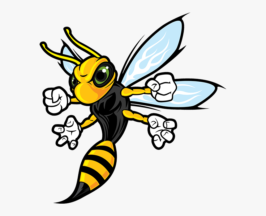 Technical Vocational High School - Cartoon Hornet, HD Png Download, Free Download