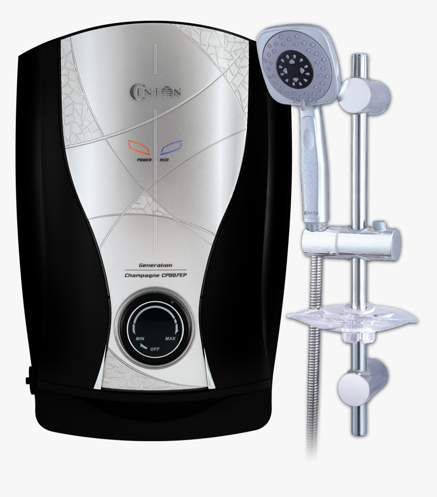 Centon Champagne Instant Water Heater Shower Handset - Lecston Water Heater Okido, HD Png Download, Free Download