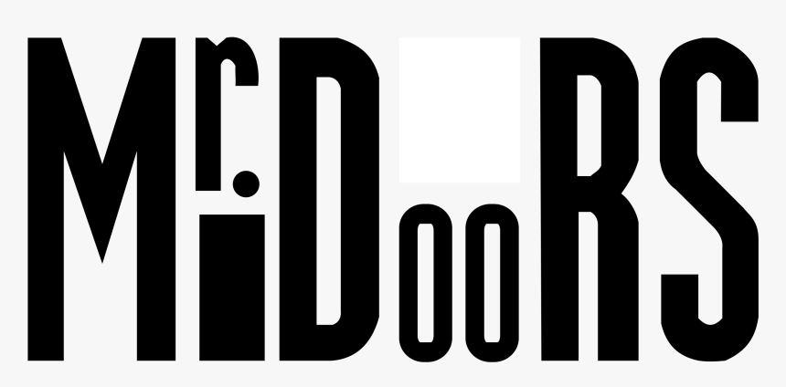 Mr Doors Logo Black And White - Graphics, HD Png Download, Free Download