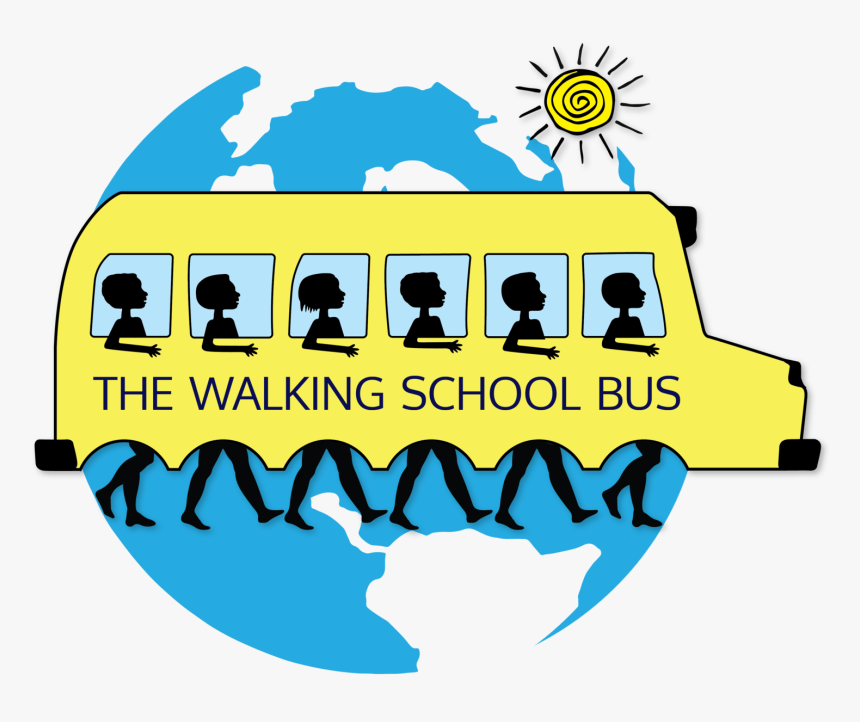 Walking School Bus Logo, HD Png Download, Free Download