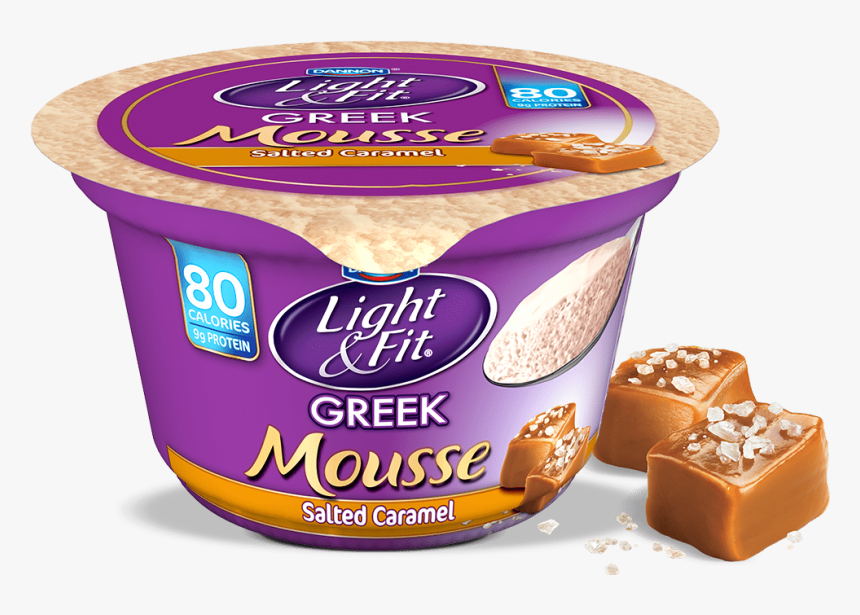 Transparent Caramel Png - Yogourt Mousse Danone, Png Download, Free Download