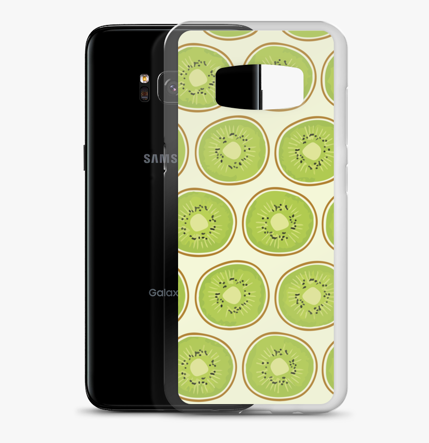 Kiwi Mockup Case With Phone Case With Phone Samsung - Samsung, HD Png Download, Free Download