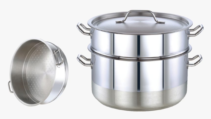 Stainless Steel Cook Pot - Lid, HD Png Download, Free Download