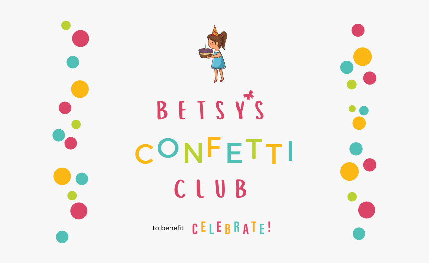 Copy Of Betsysconfetticlublogo - Illustration, HD Png Download, Free Download
