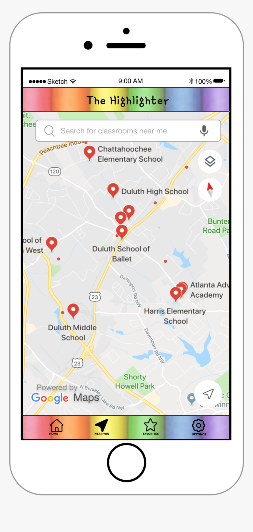 Near Me - Map, HD Png Download - kindpng