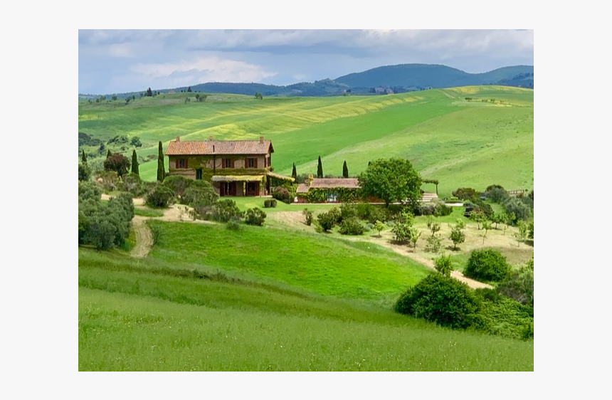 Stunning Farmhouse With Amazing Tuscan Views - Rural Area, HD Png Download, Free Download