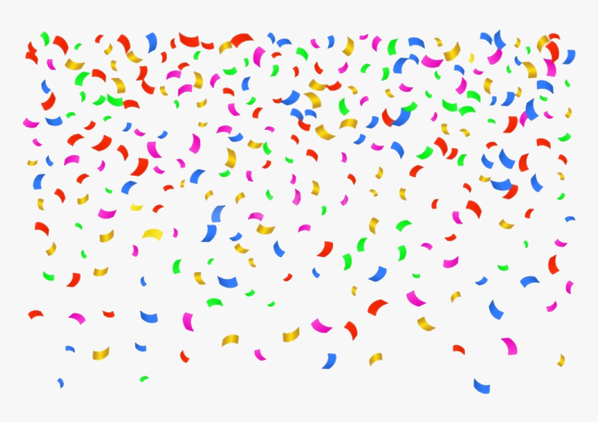 Birthday Confetti Png Download Image - Png Transparent Background Confetti Png, Png Download, Free Download
