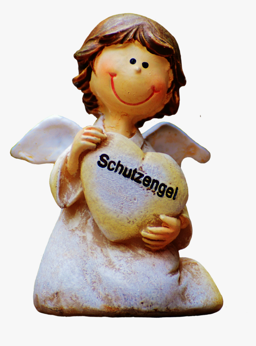 Guardian Angel Figure Cute - Schutzengel Angel, HD Png Download, Free Download