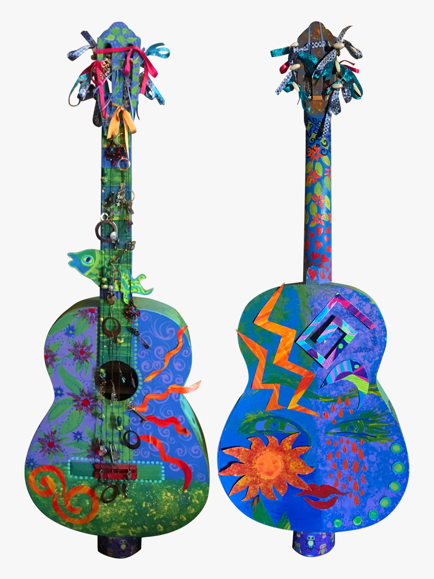 Children"s Artwork Into Beautiful, Whimsical Collages - Cello, HD Png Download, Free Download