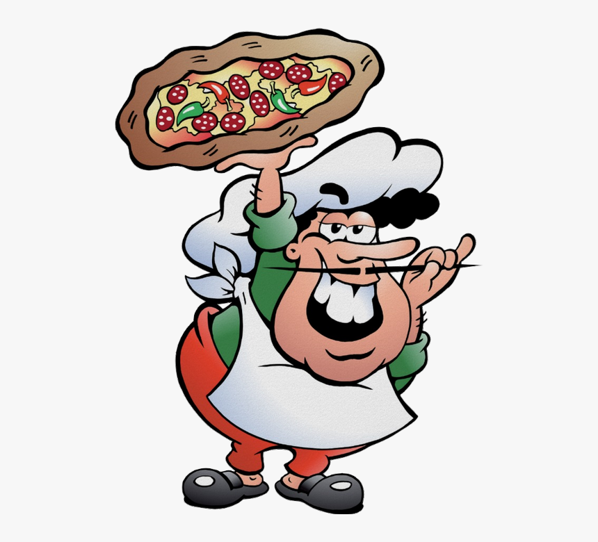 Png Transparent, Pizza, Clipart, Tube Nourriture - Italien Caricature, Png Download, Free Download