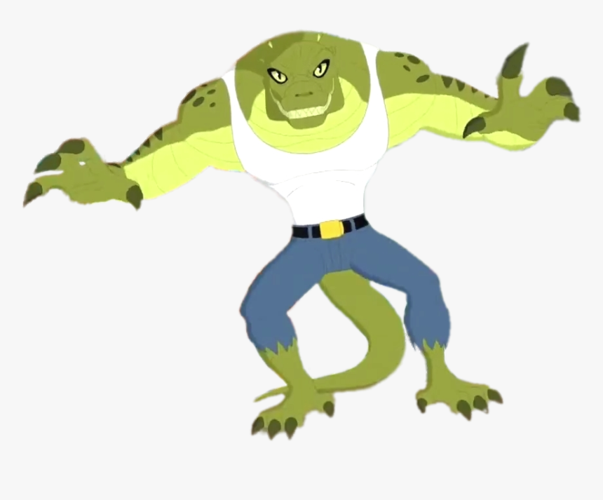 Dc Super Hero Girls Killer Croc - Cartoon, HD Png Download, Free Download