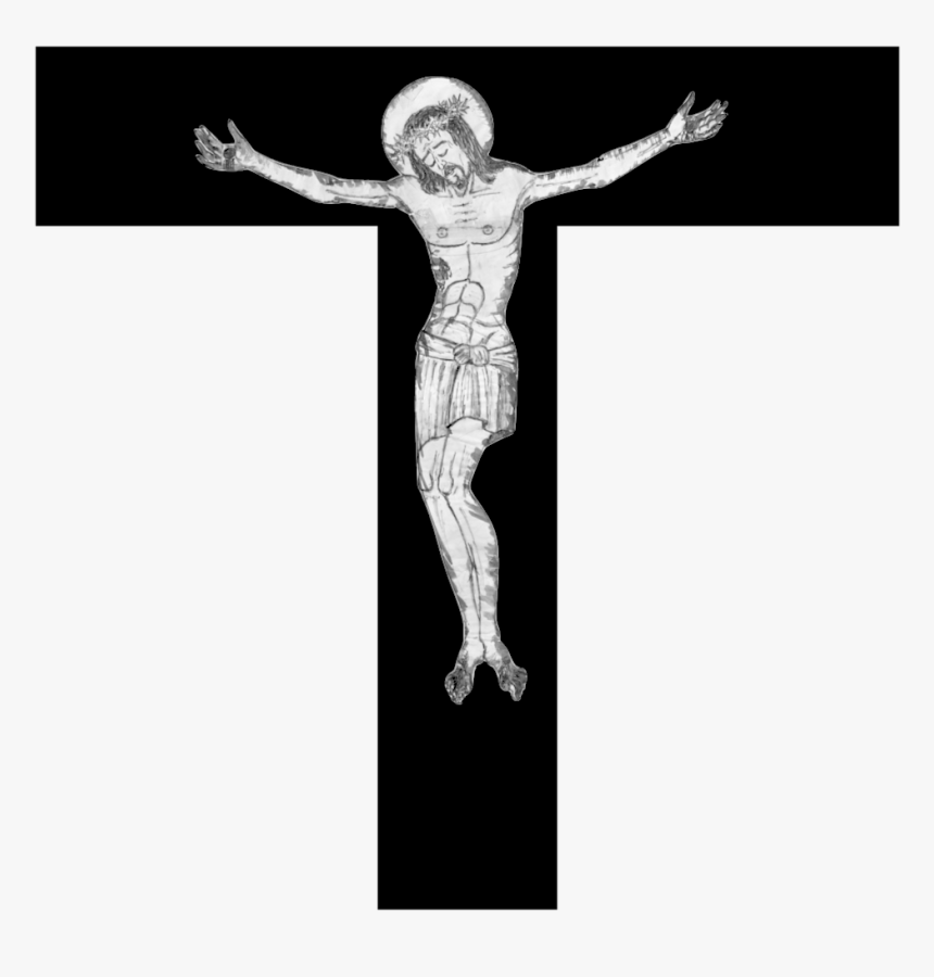 Tau Crucifix - Crucifix, HD Png Download, Free Download