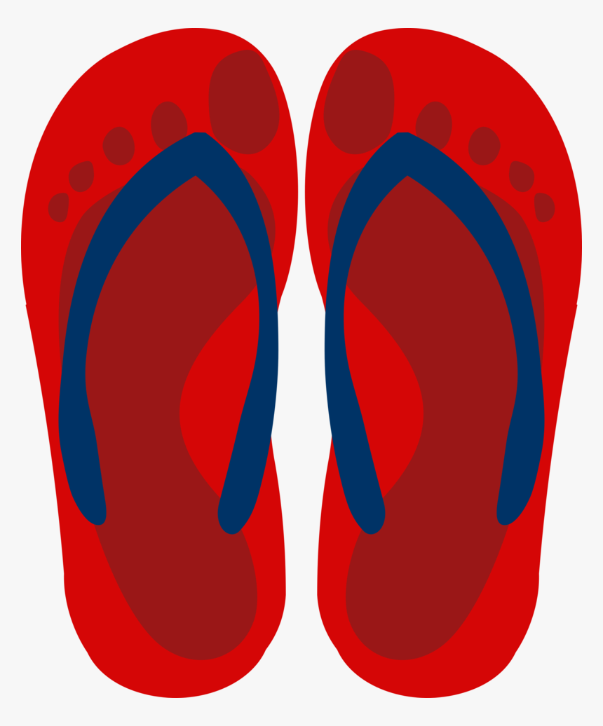 Transparent Flip Flop Clip Art - Imagen Animada De Sandalias, HD Png Download, Free Download