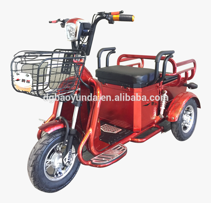 2017 New Design Electric Collapsible Tricycle With - Tricycle, HD Png Download, Free Download